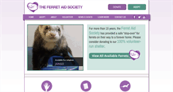 Desktop Screenshot of ferretaid.org
